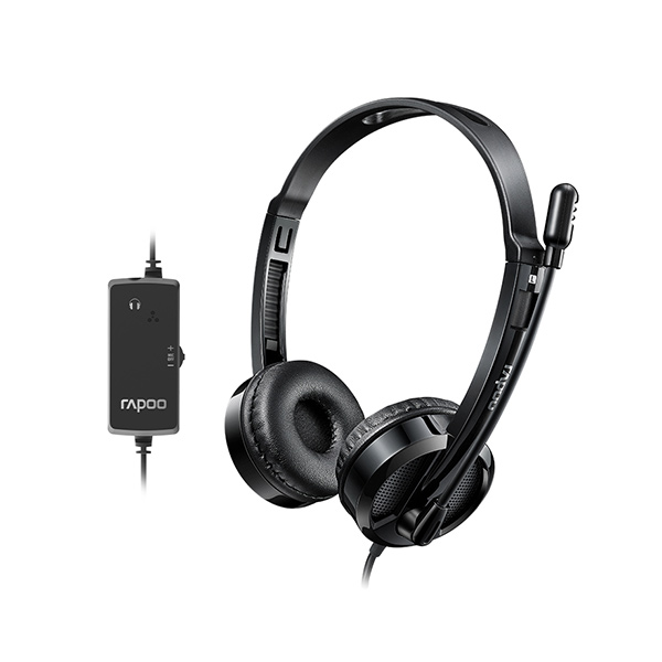 rapoo-h120-usb-wired-headphone Rapoo H120 USB Wired Headphone - Image 1