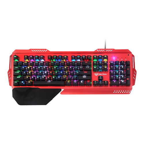 meetion-mt-mk20-anti-ghost-rgb-red-gray-mechanical-keyboard Meetion MT-MK20 Anti Ghost RGB Red Gray Mechanical Keyboard - Image 1
