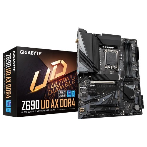 gigabyte-z690-ud-ddr4-ultra-durable-motherboard Gigabyte Z690 UD DDR4 Ultra Durable Motherboard - Image 1