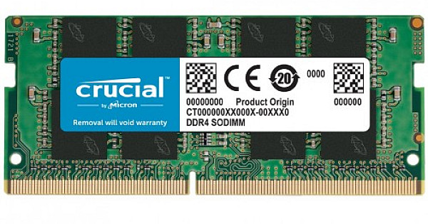 crucial-16gb-ddr4-3200mhz-laptop-ram Crucial 16GB DDR4 3200MHz Laptop RAM - Image 1